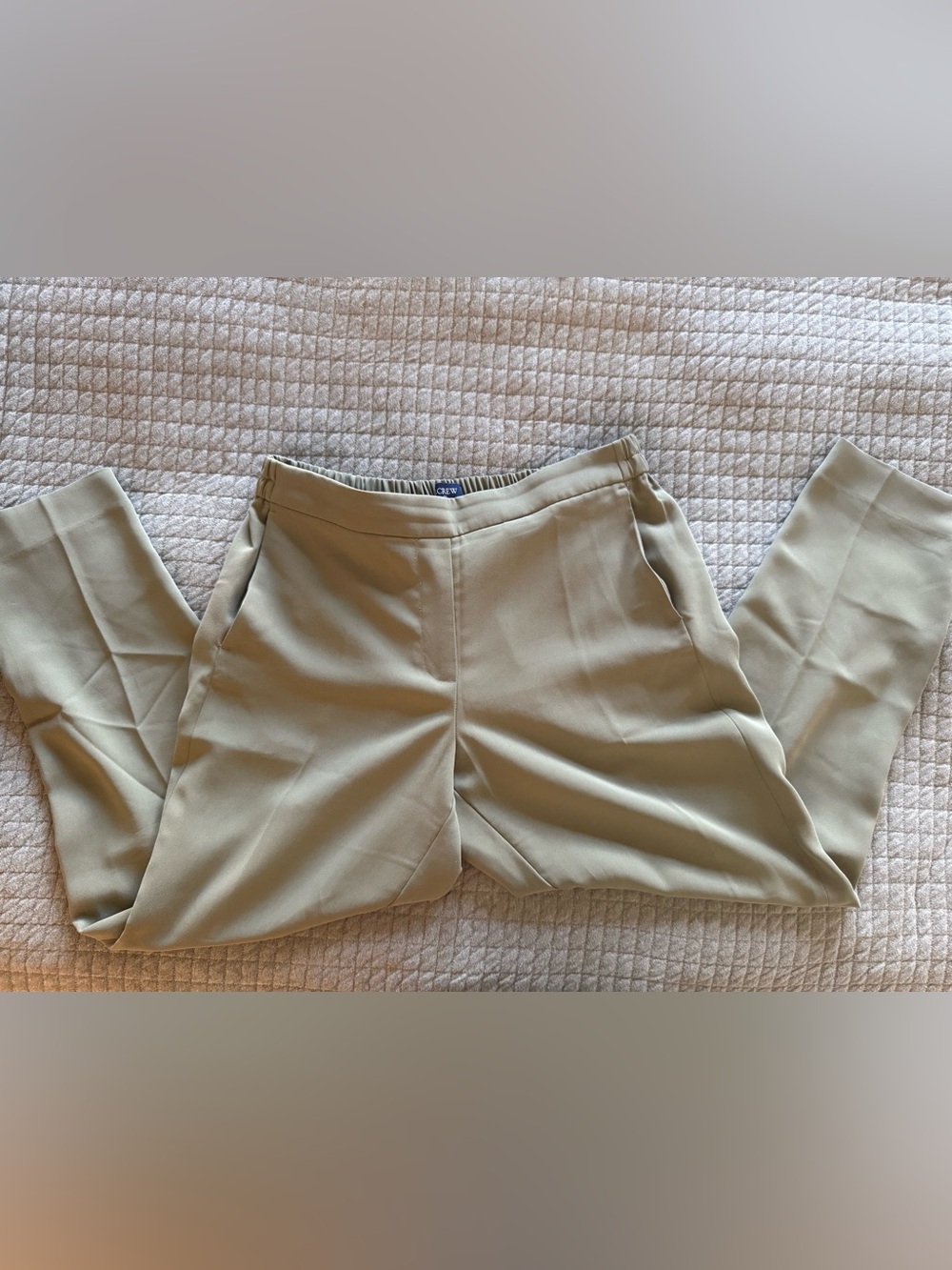 J. Crew Light Olive Green Jamie Pant Pull-On Shorts